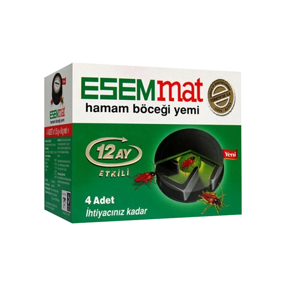 Esemmat Mikro Kapsül Böcek Yemi 4’lü.