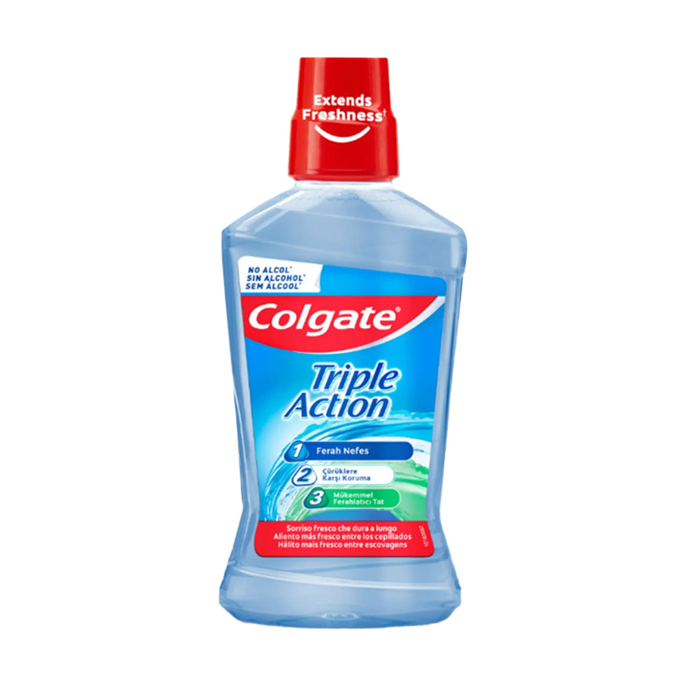 Colgate Ağız Bakım Suyu Üçlü Etki 500 Ml