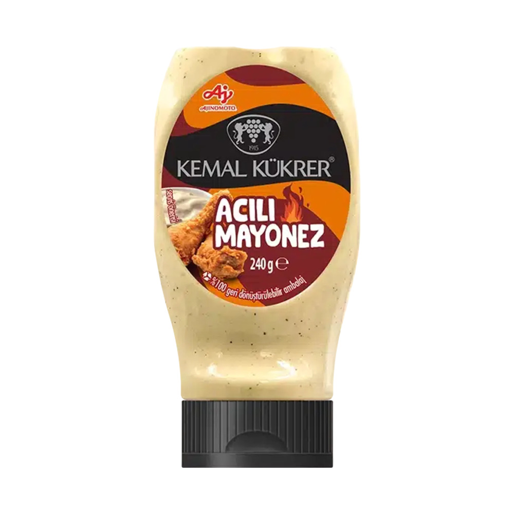 Kemal Kükrer Acılı Mayonez 240 Gr