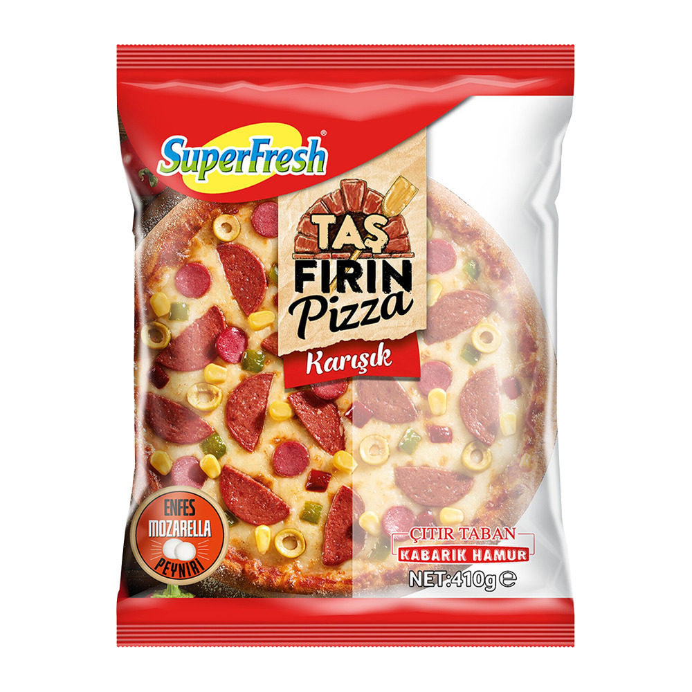 SuperFresh Taş Fırın Pizza 410 Gr