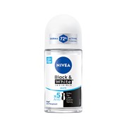 Nivea Invisible Black & White Pure Roll-On 50 Ml 