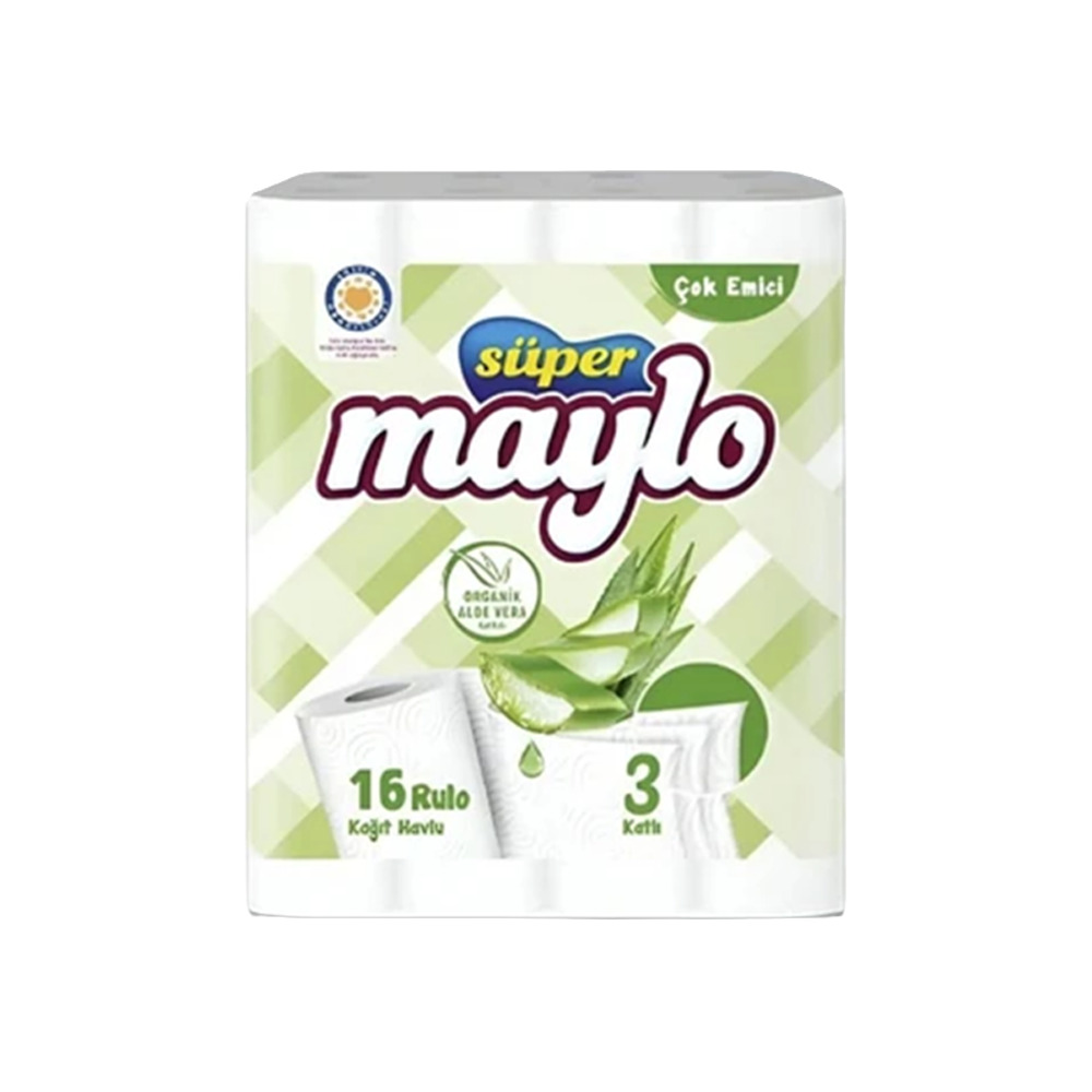 Maylo Kağıt Havlu Aloe Vera 16 Lı