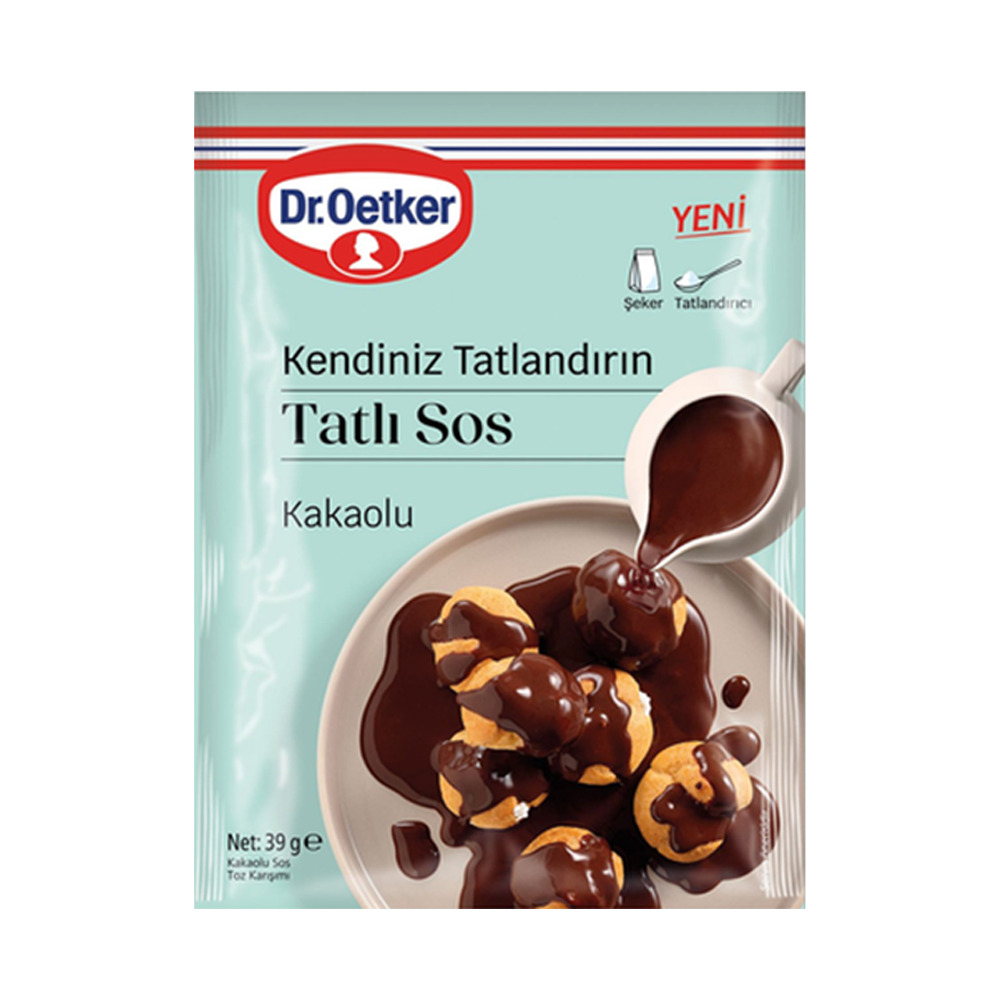 Dr.Oetker Tatlı Sos Kakaolu Kendin Tatlandır 39 Gr