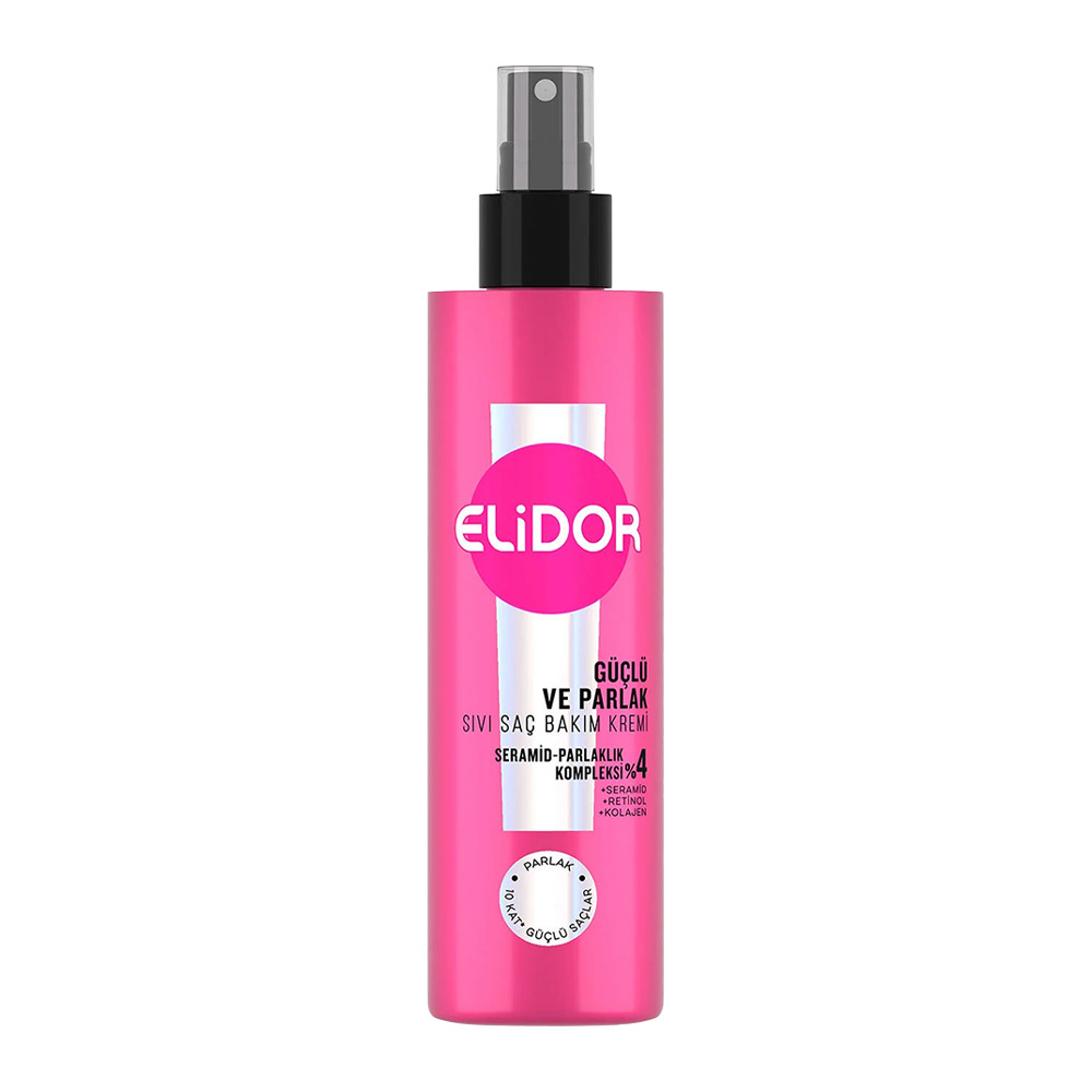 Elidor Sıvı Saç Kremi 200Ml Güçlü ve Parlak