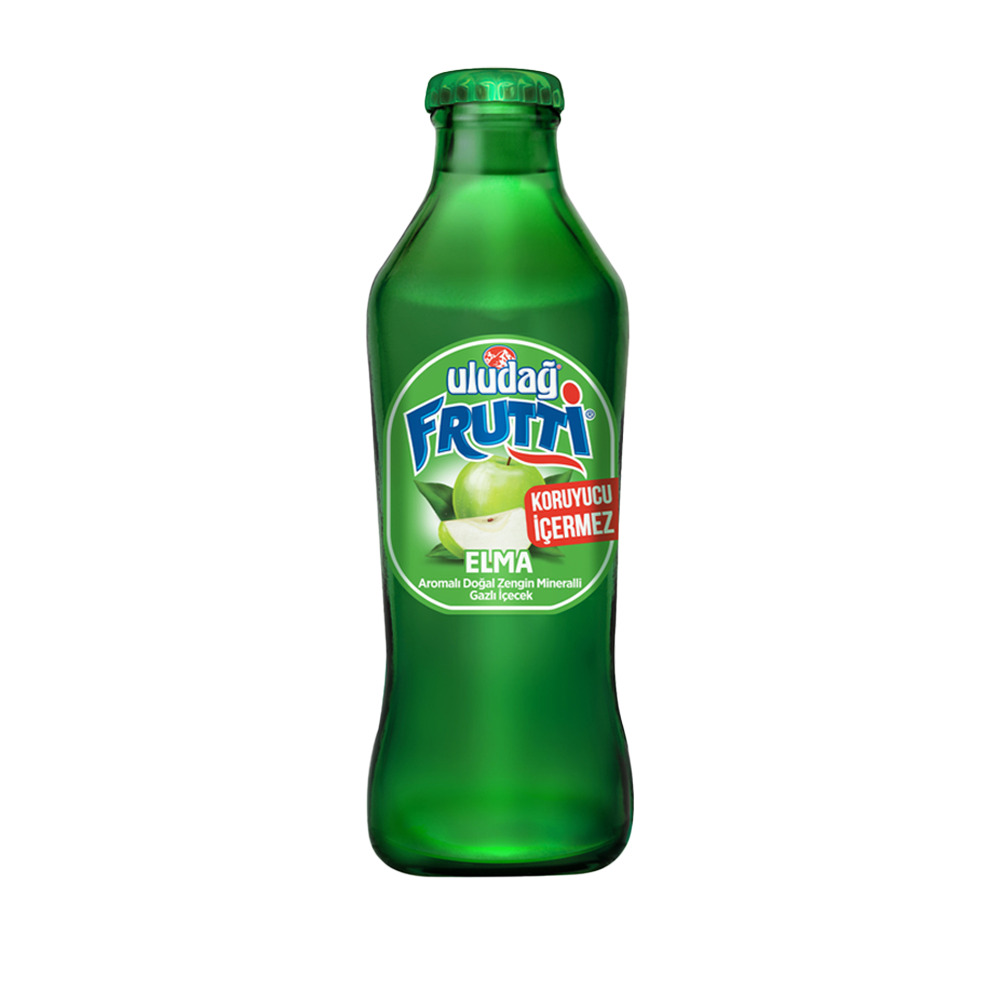 Uludağ Frutti Elma Aromalı Maden Suyu 200 ml
