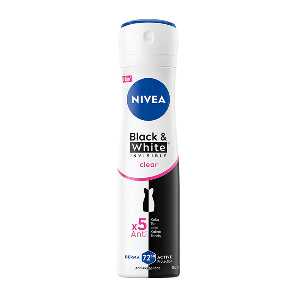 Nivea İnvisible Black & White Bayan Deodorant 150 Ml 