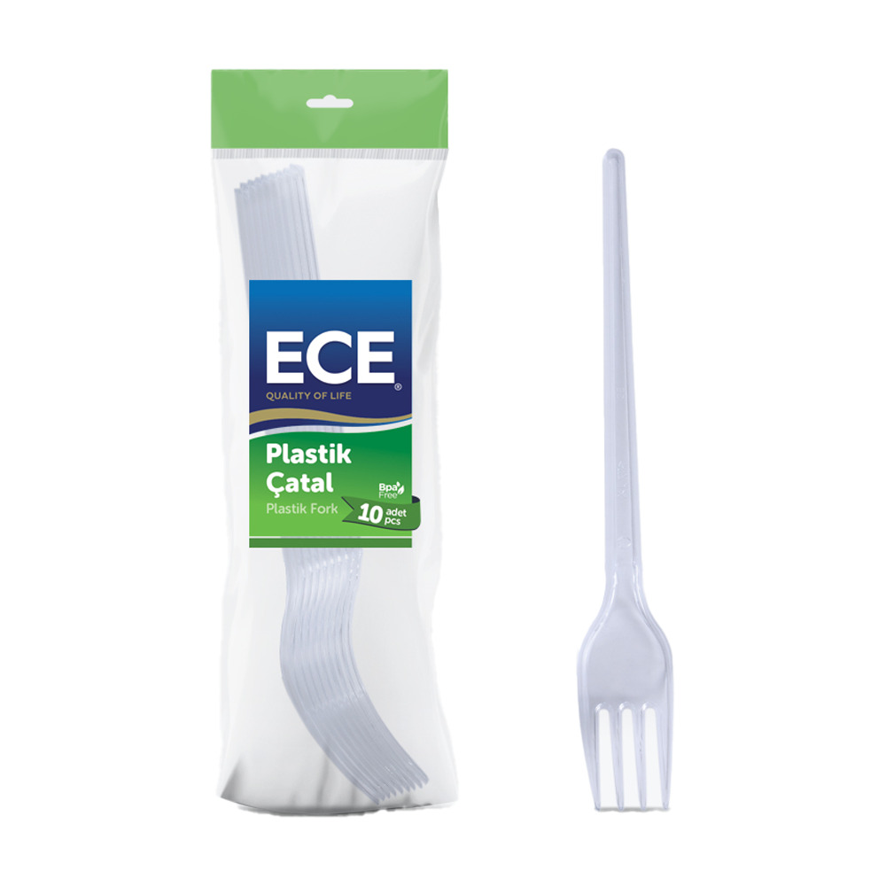 Ece Eko Plastik Çatal 10 Lu