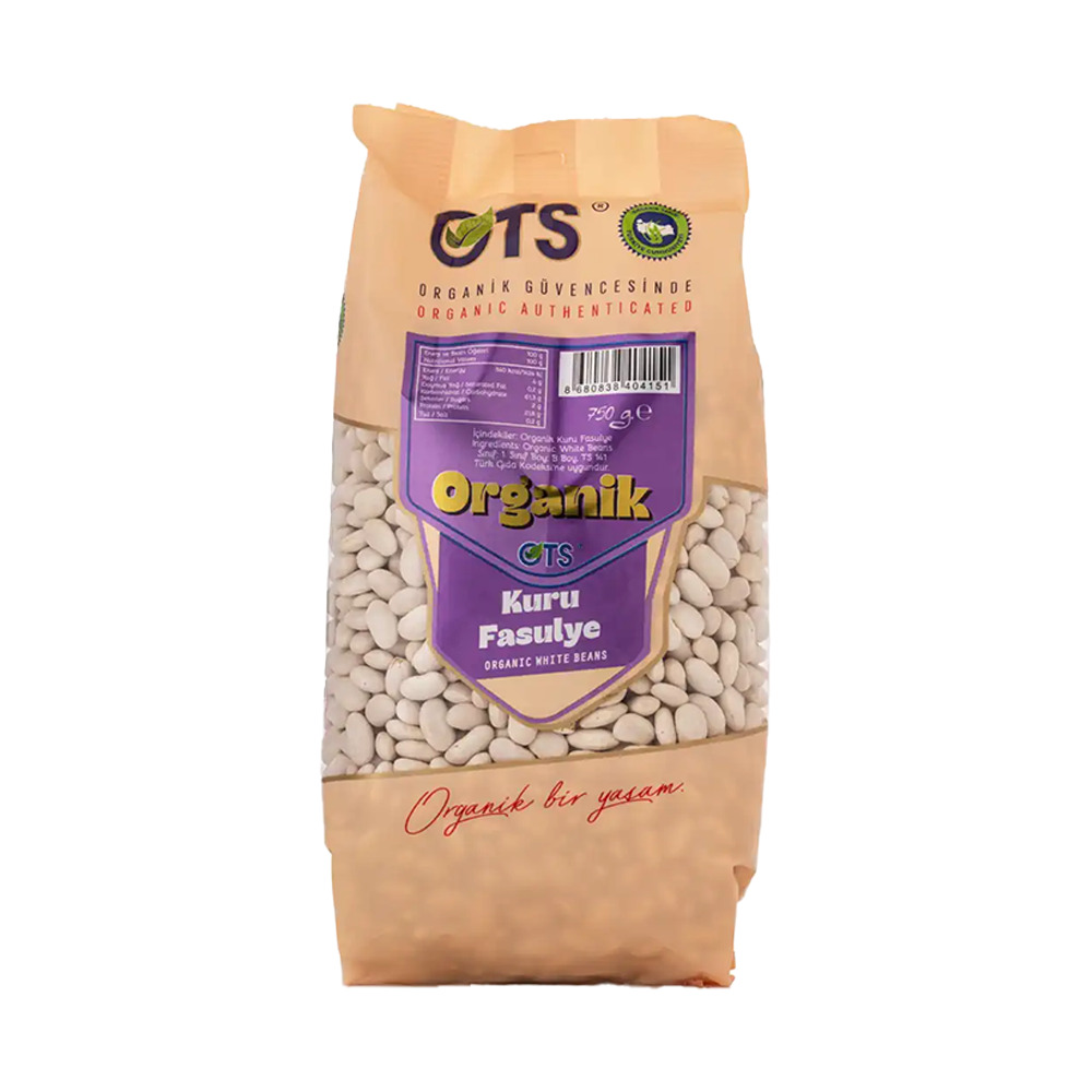 Ots Organik Kuru Fasulye 750Gr