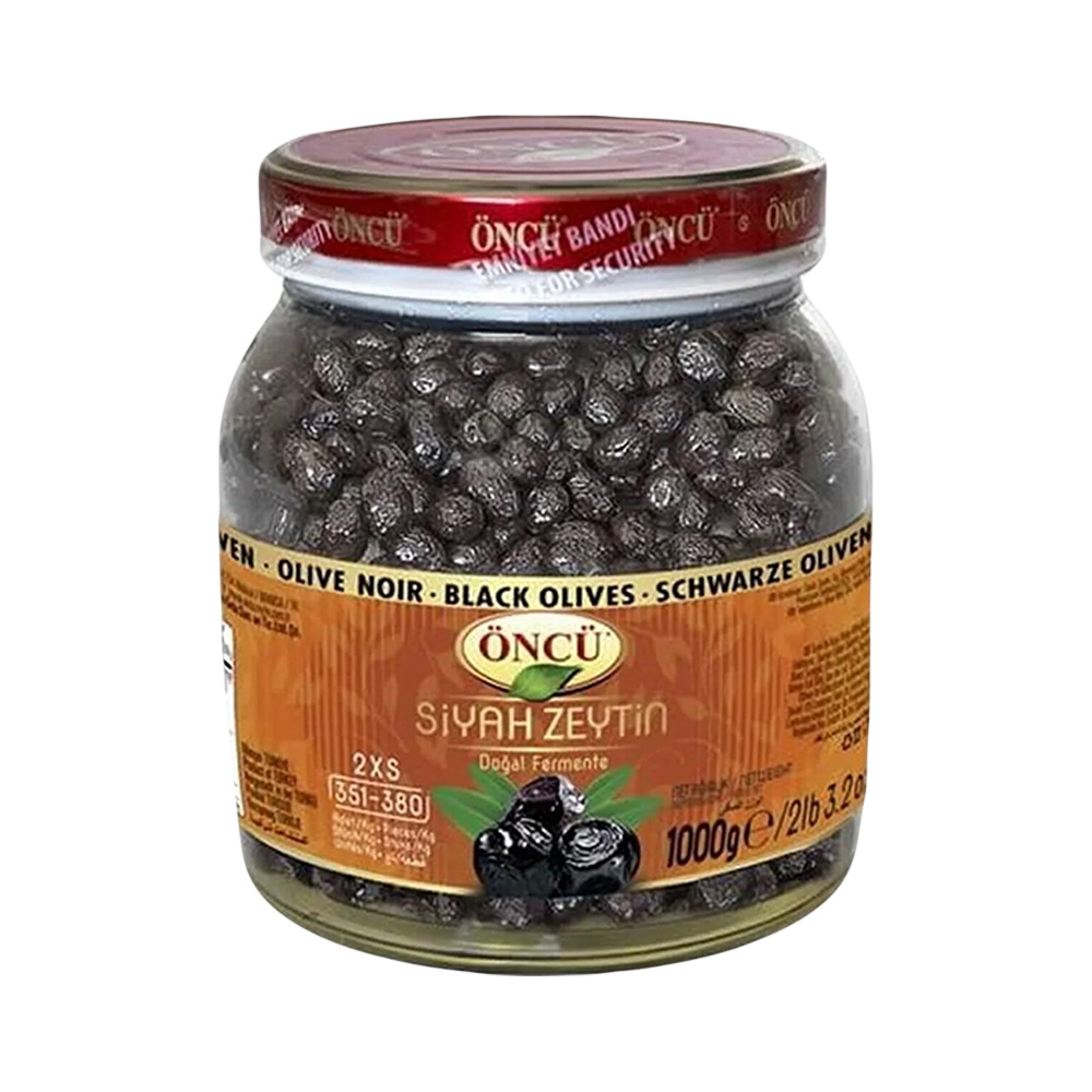 Öncü 1000Gr Siyah Zeytin 2XS 351-380