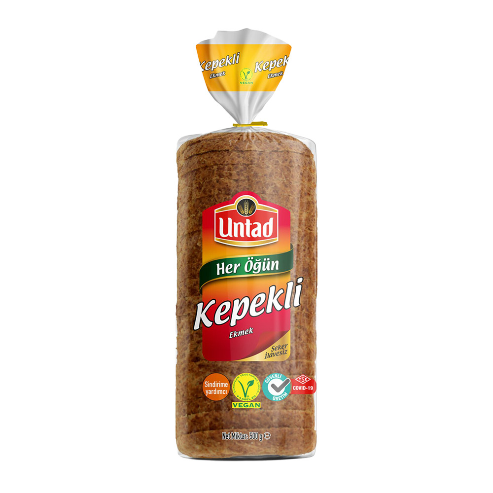 Untad Kepek Ekmeği 500 Gr.