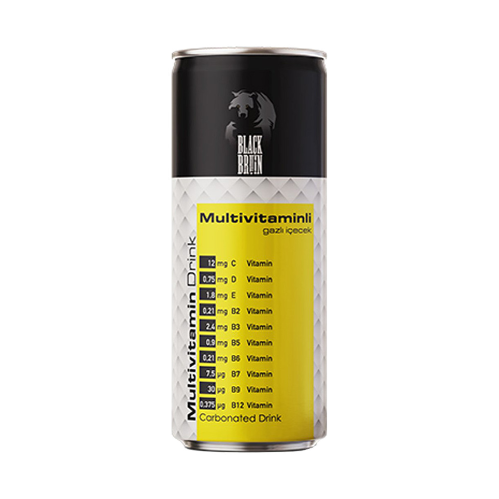 Black Bruin Multivitamin İçeceği 250 Ml 