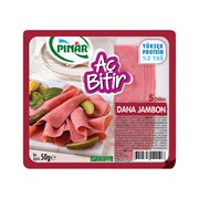 Pınar Aç Bitir Dana Jambon 50Gr