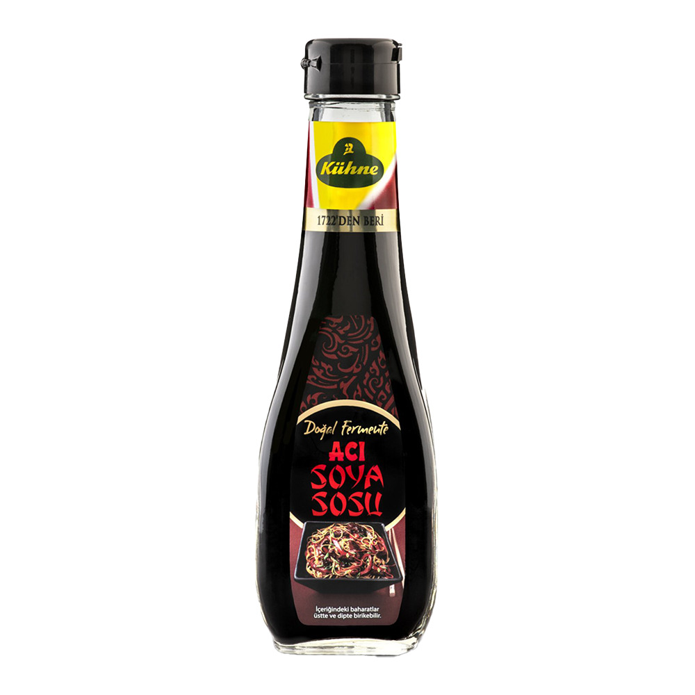 Kühne Acı Soya Sosu 250Ml Cam