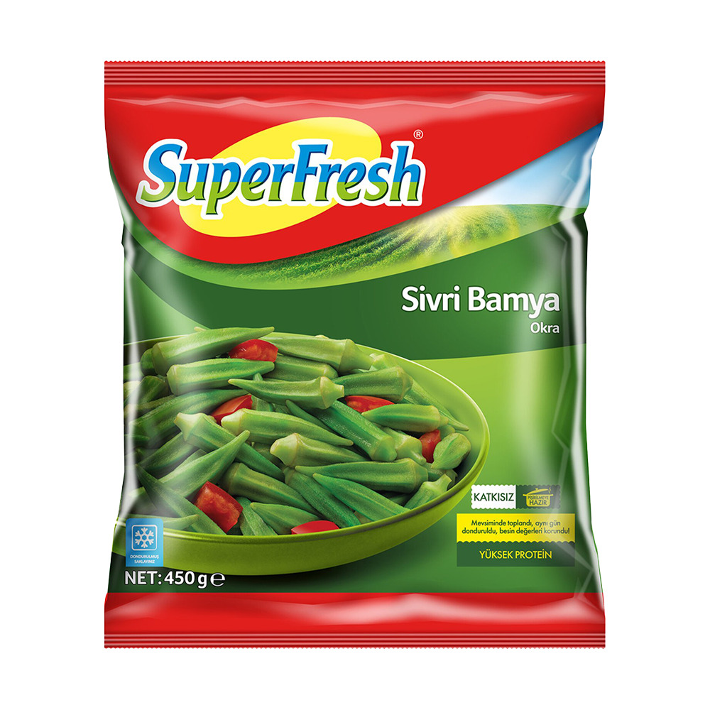 Süperfresh Bamya 450 Gr.