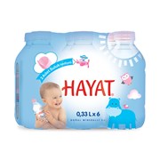 Hayat Bebekler İçin Özel Korumalı Şişe Suluk Hediyeli Su 6*0,33 Lt .