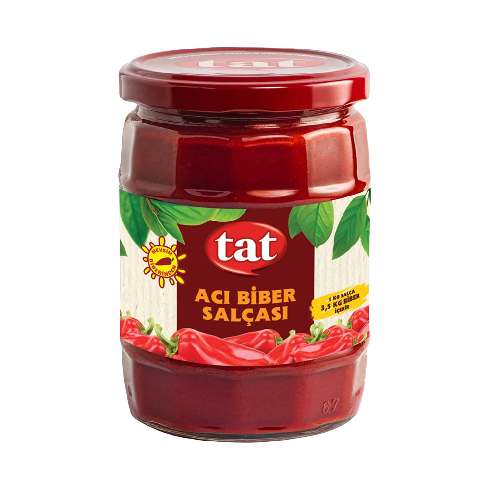 Tat Acı biber Salçası 550 Gr