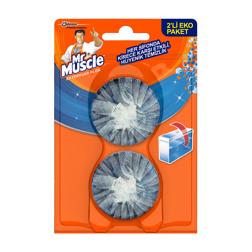 Mr Muscle Rezervuar Blok 2*50 Gr
