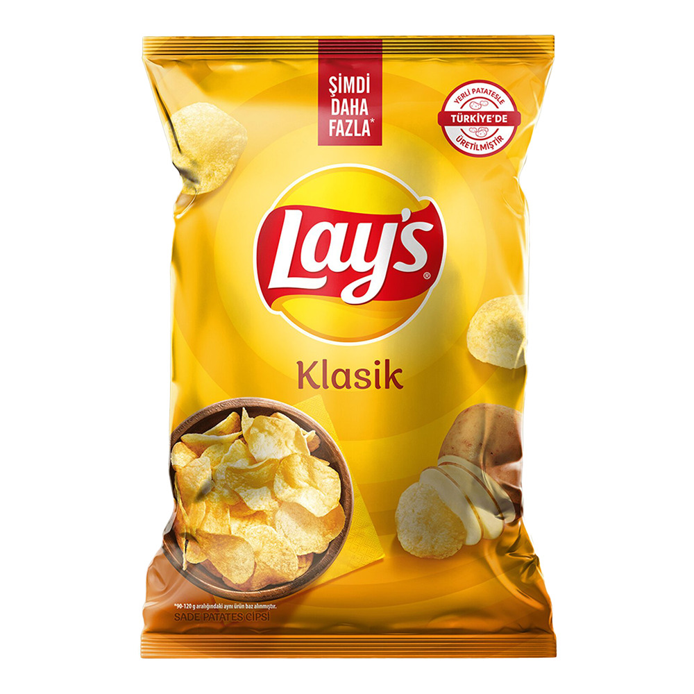 Lays Patates Cipsi Klasik 125Gr