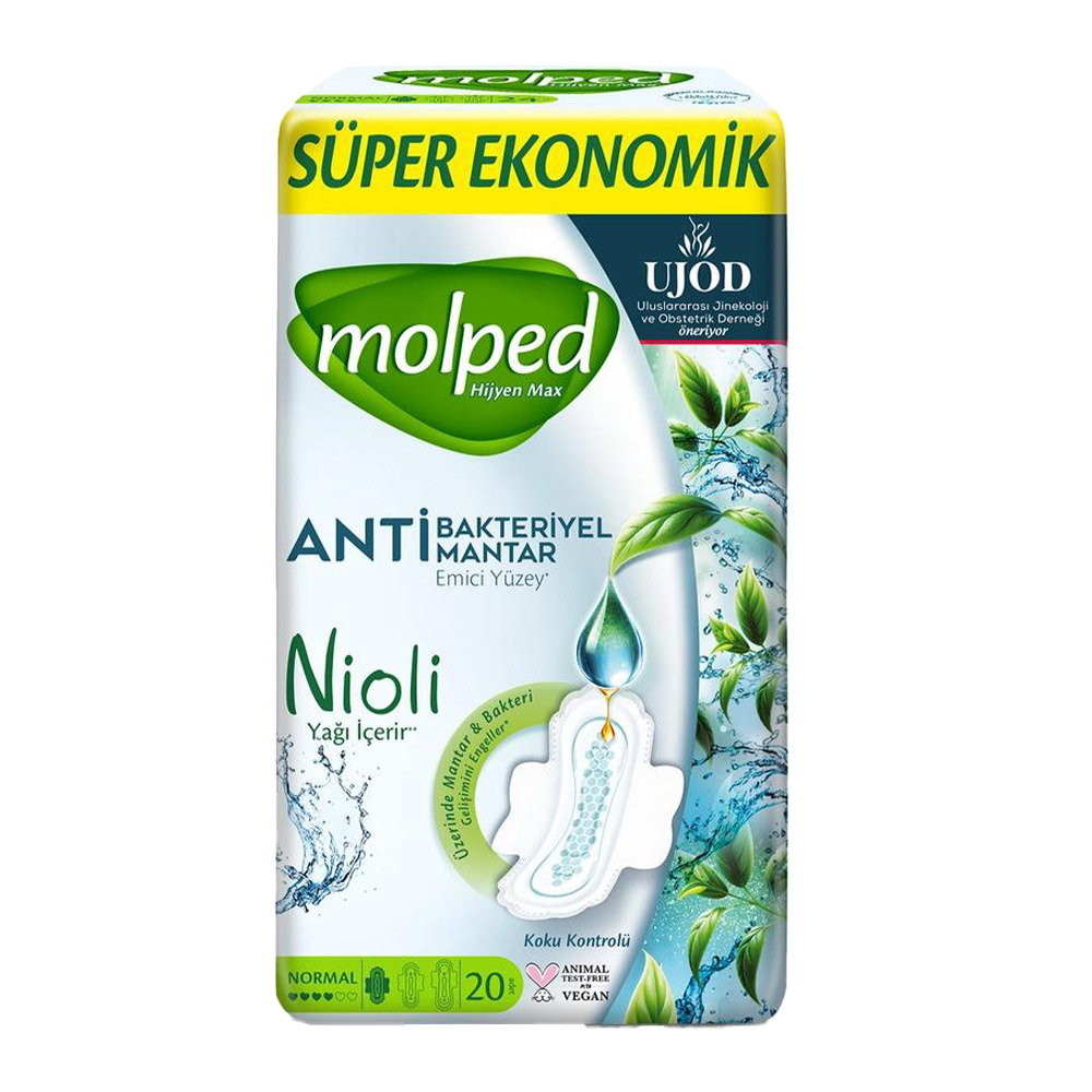 Molped Süper Ekonomik Paket Hijyen Max Normal 20'li