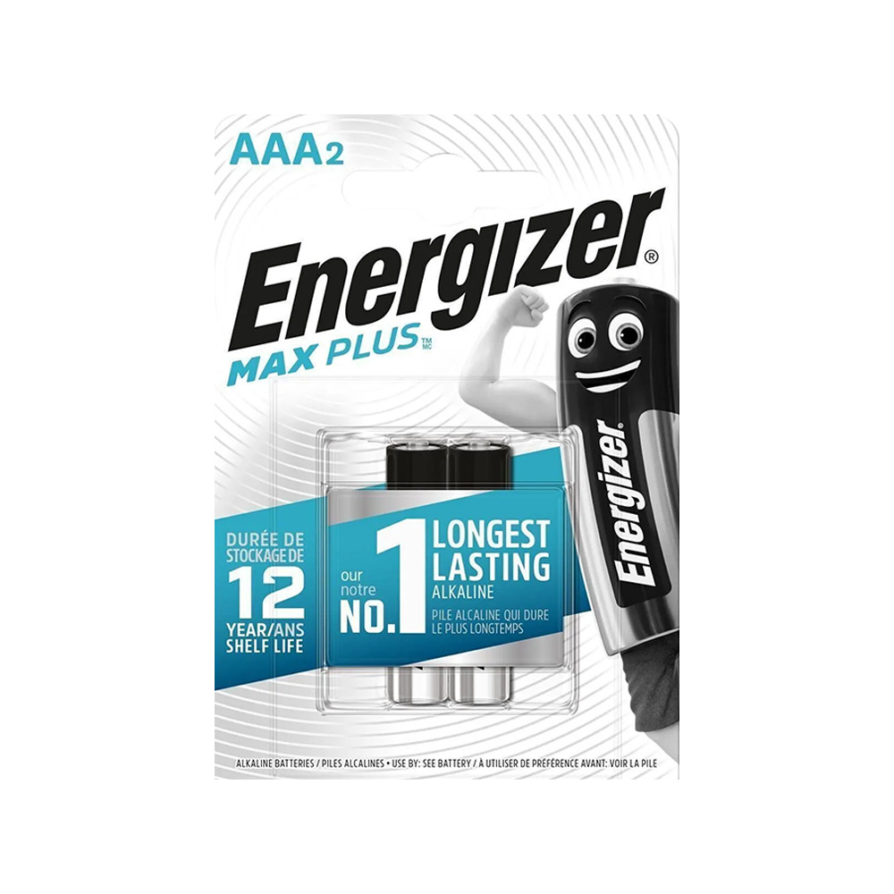 Energizer Max Plus İnce Pil AAA 2'Li