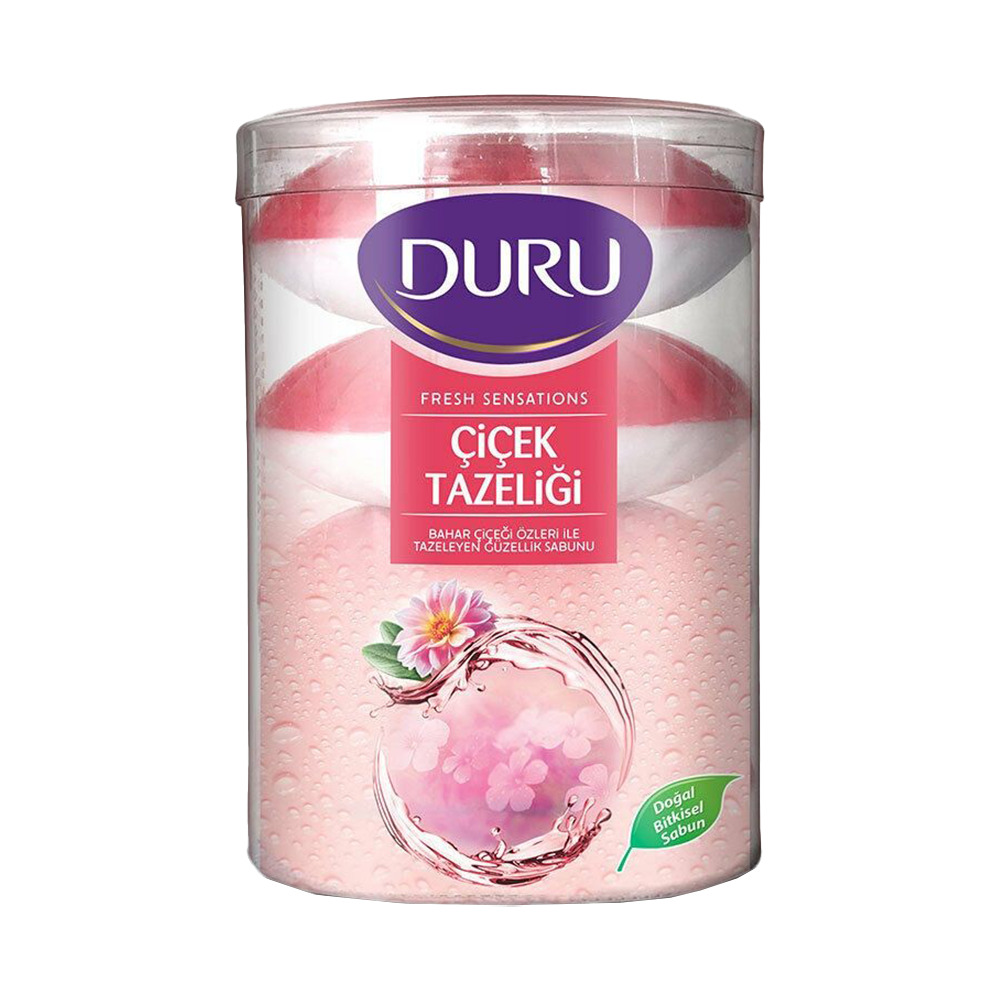 Duru Fresh Çiçek Tazeliği Sabun 4*100 Gr.