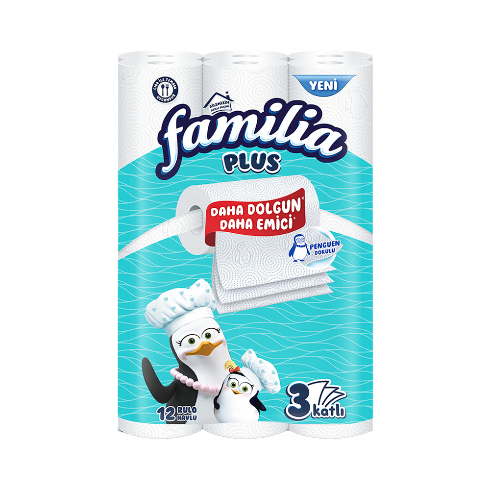Familia Plus Havlu 12’li 3 Kat