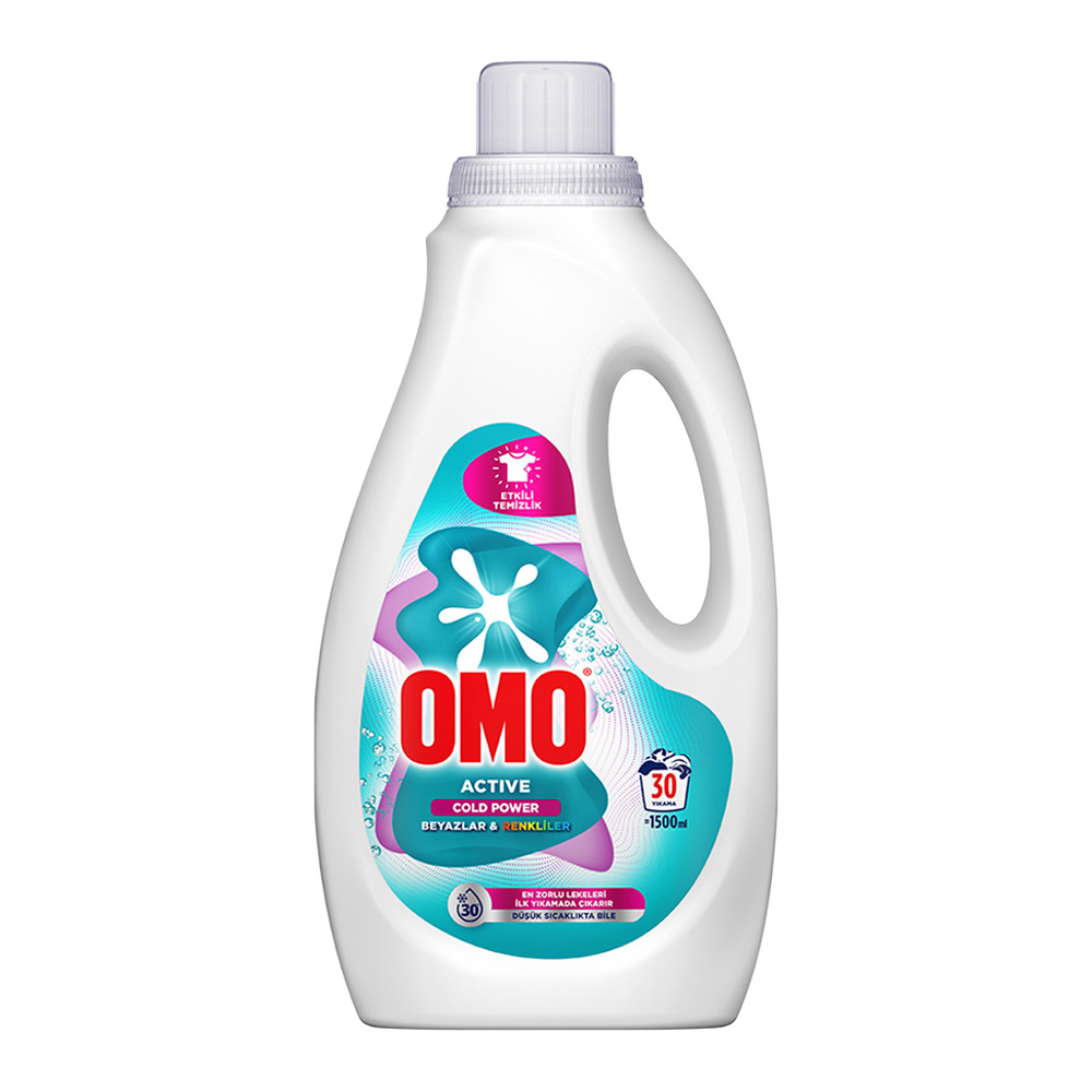 Omo Sıvı Deterjan Actıve 1500 Ml