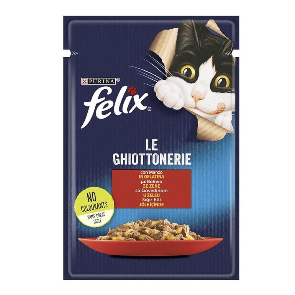 Purina Felix 85 Gr Sıgır Etli Yaş Kedi Maması