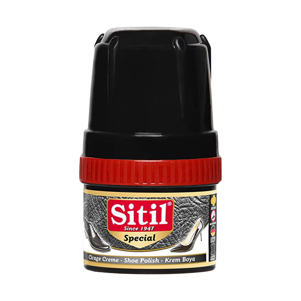 Sitil Special Krem Ayakkabı Boya 60G Siyah.
