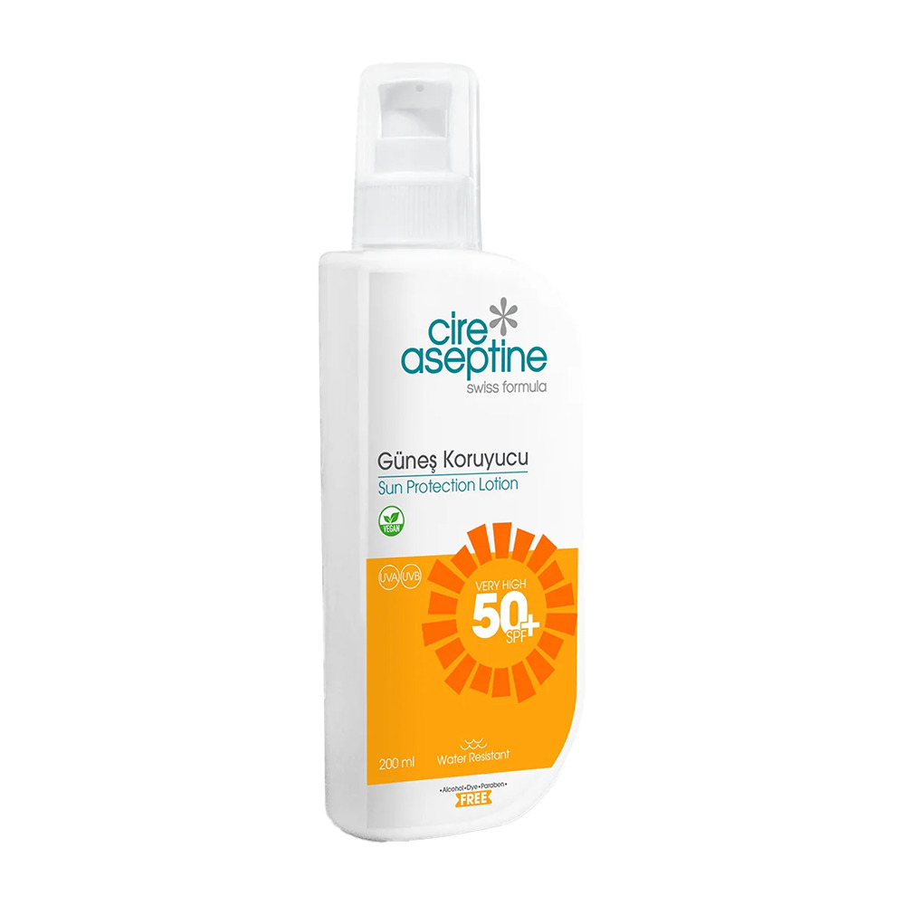 Cire Aseptine Sun 50 Faktör Güneş Koruyucu Losyon 200 Ml 