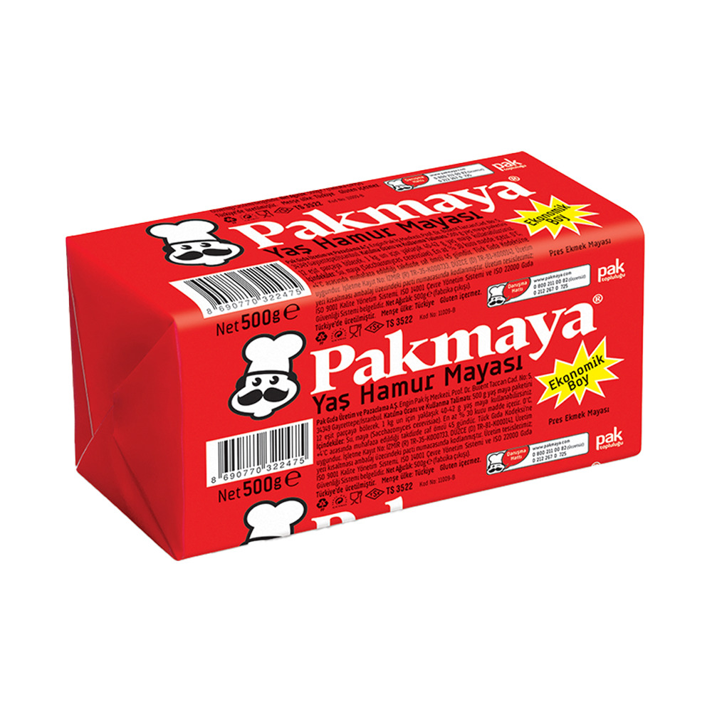 Pakmaya Yaş 500 Gr