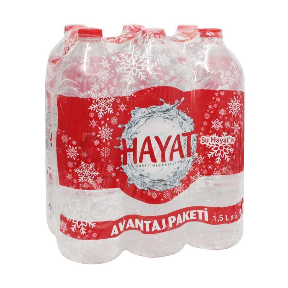 Hayat Su 1,5 Lt 6’lı