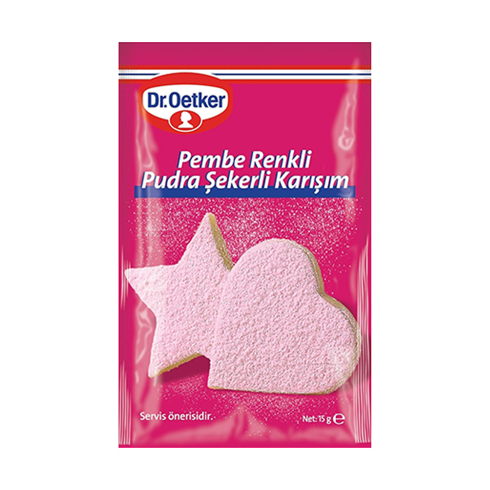 Dr. Oetker Pembe Pudra Şekeri 15 Gr