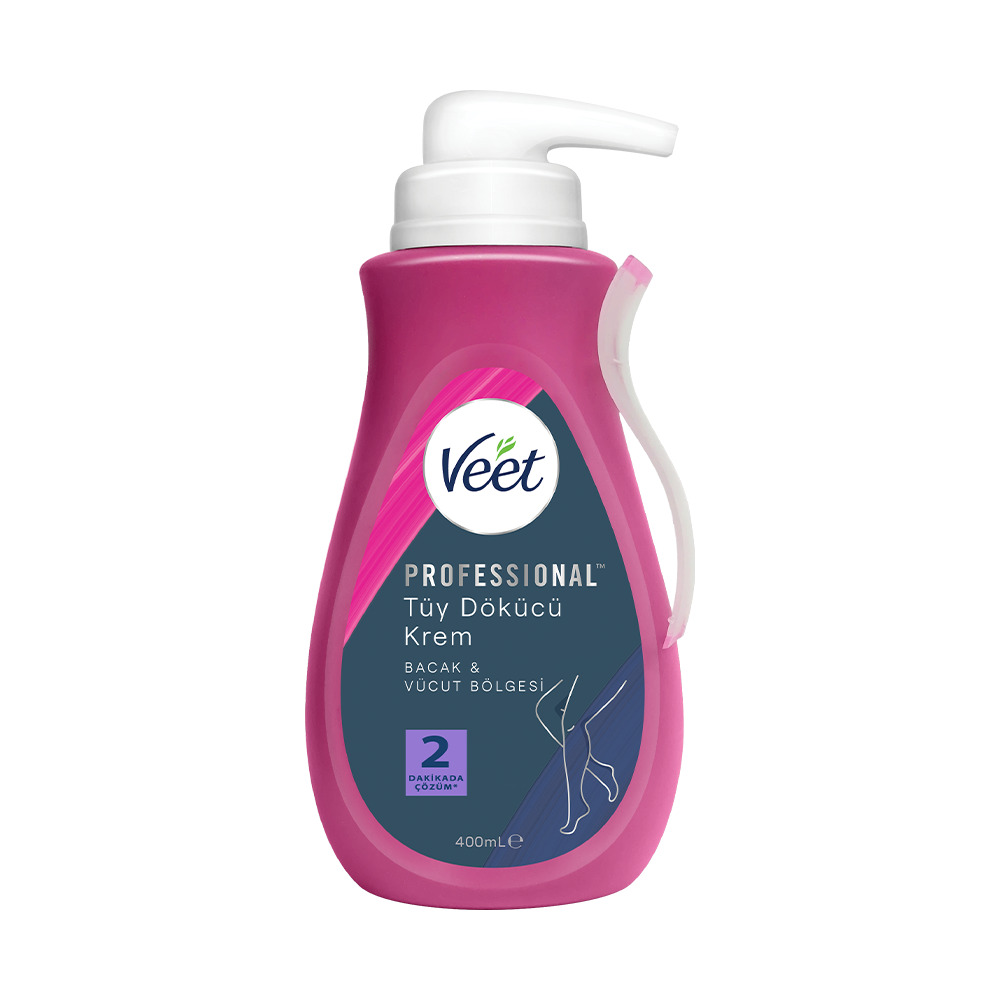 Veet Tüy Dökücü Krem Hassas Ciltler 400 Ml Pembe