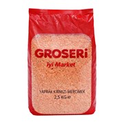 Groseri Kırmızı Mercimek 2,5 Kg.