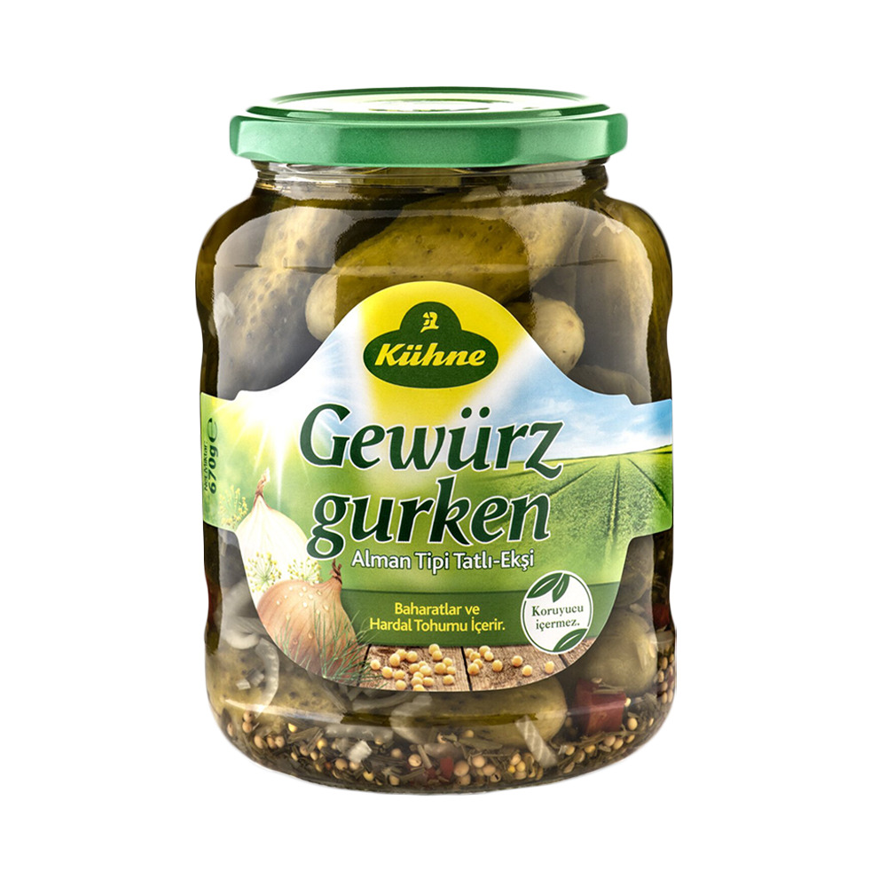 Kühne Gewurz Gurken Turşu 670Gr.