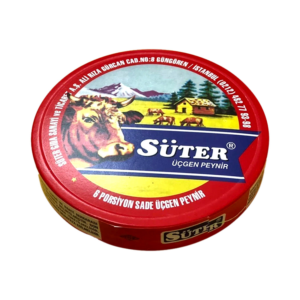 Süter Eritme Kutu Peynir 6’lı 110 Gr.