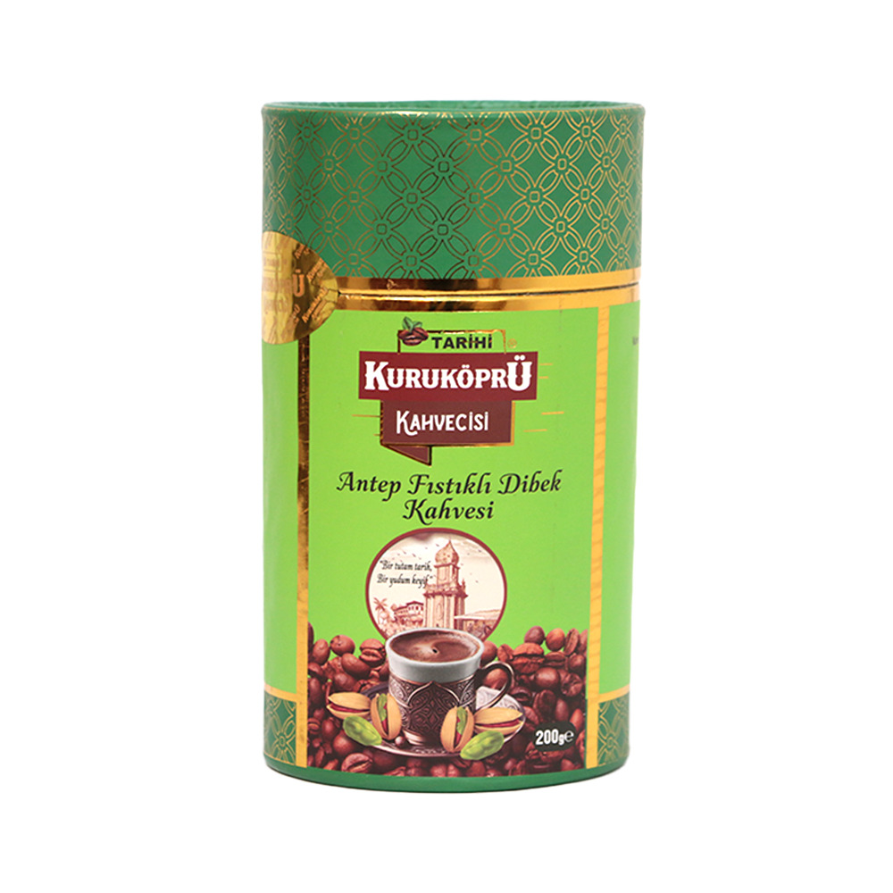 Tarihi Kuruköprü Antep Fıstıklı Dibek Kahvesi 200 Gr