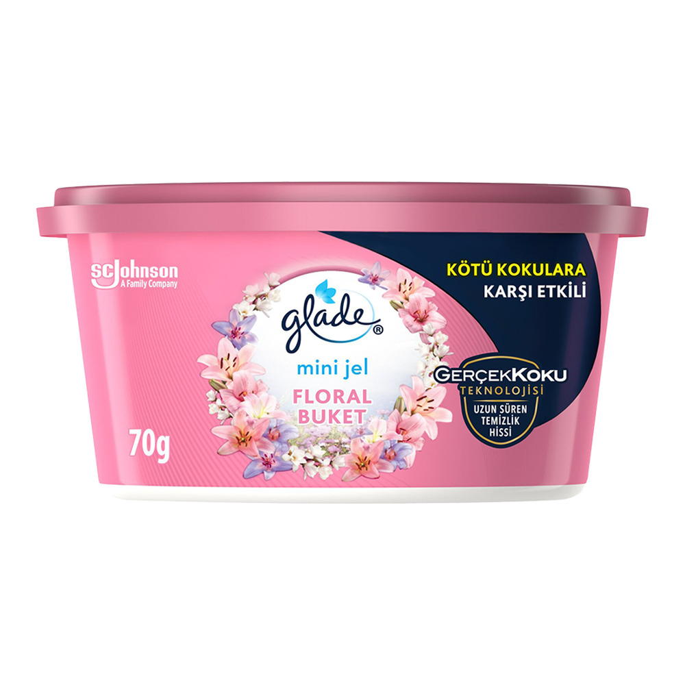 Glade Mini Jel 70 Gr Meyve&Çiçek Buketi
