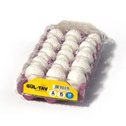 Gül-Tav Yumurta 15’Li 53-62 Gr Beyaz Medium 