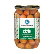 Marmarabirlik Çizik Yeşil Zeytin 400 Gr Cam