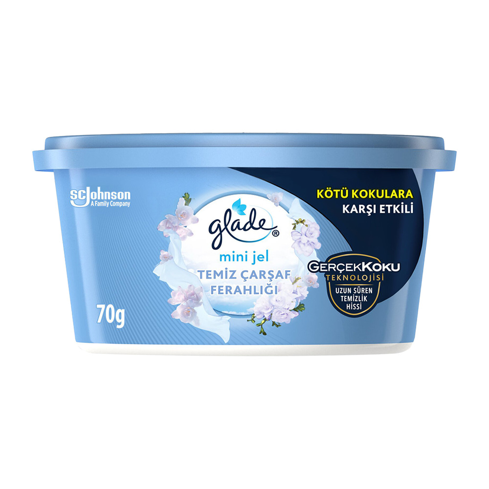 Glade Mini Jel Temiz Çarşaf Ferahlığı 70 Gr 
