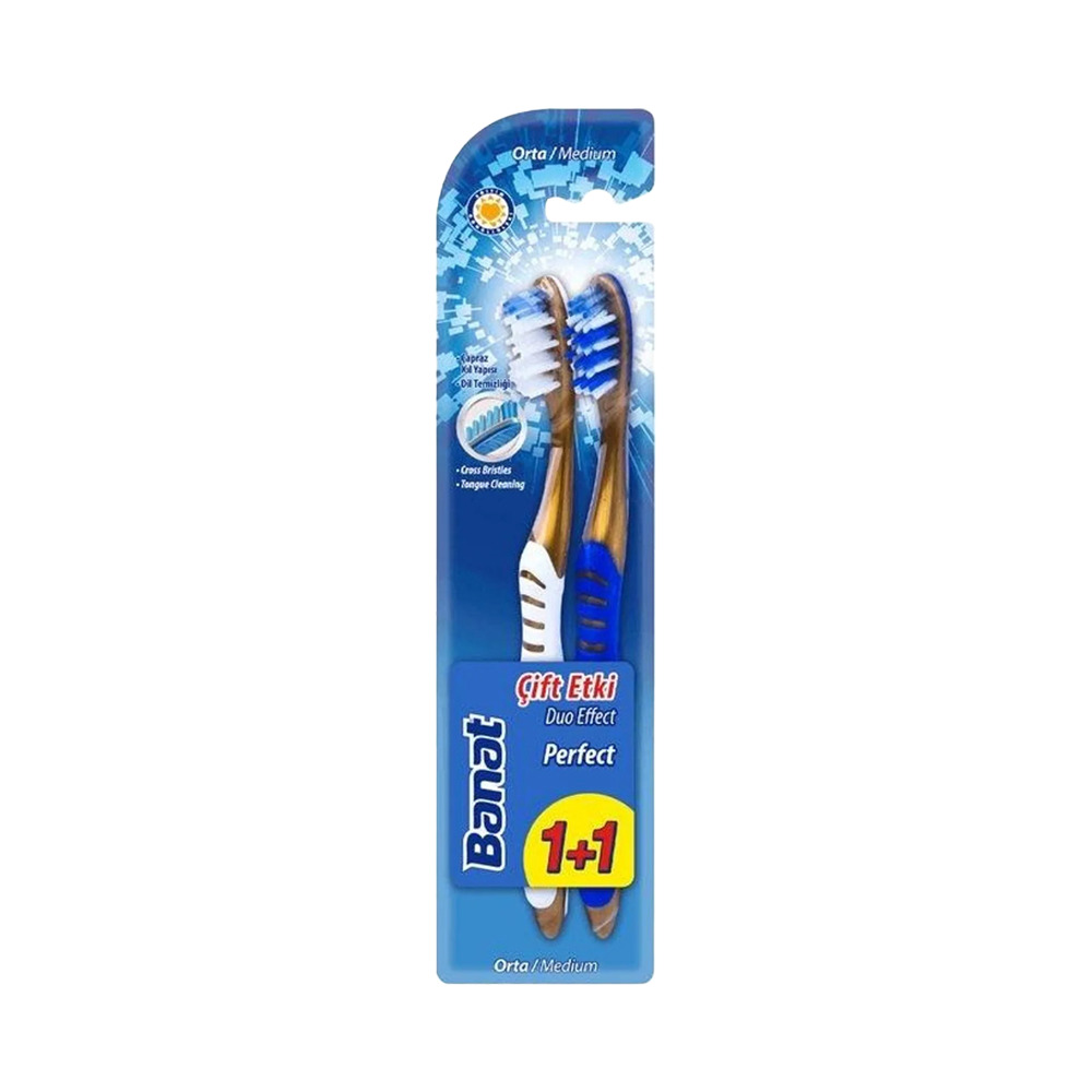 Banat Perfect Diş Fırçası 1+1