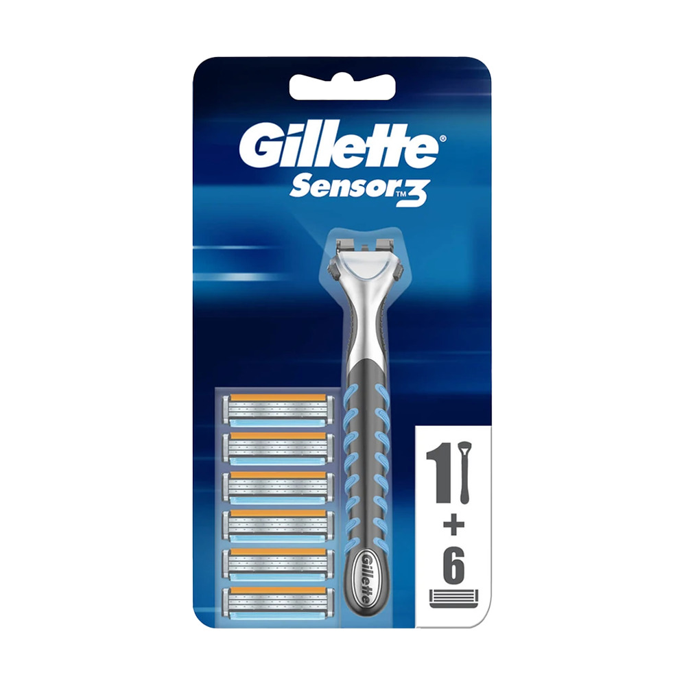Gillette Mach3 Sensör Makine + 6'lı  Bıçak