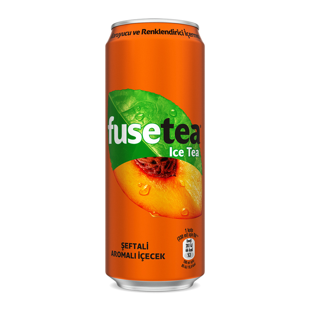 Fuse Tea Şeftali 330 Ml Kutu.