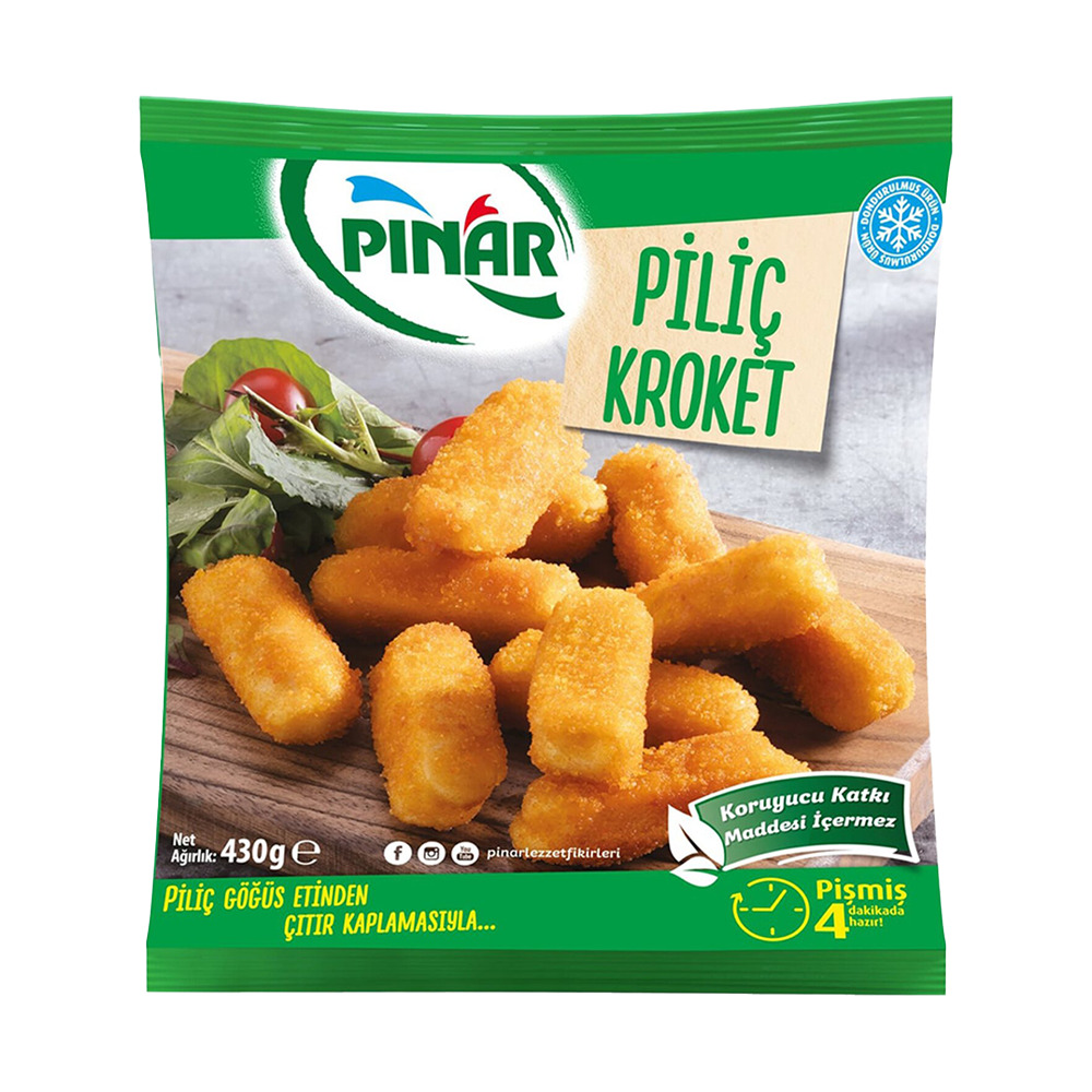Pınar Piliç Kroket 430 Gr