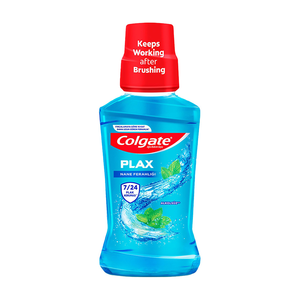 Colgate Plax Nane Ferahlığı Plağa Karşı Alkolsüz Ağız Bakım Suyu 250 ml