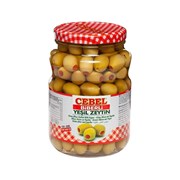 Cebel Yeşil Zeytin 400 Gr Biberli