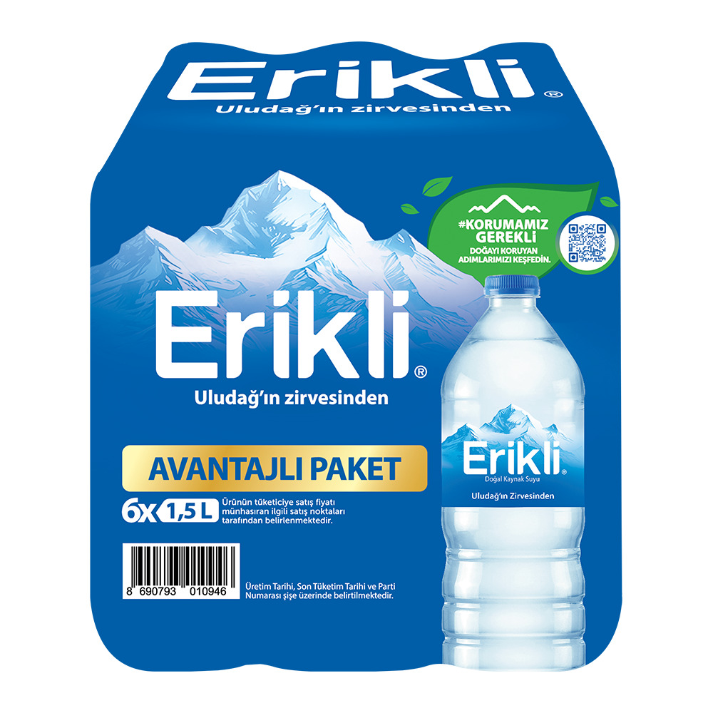 Erikli Su 6*1,5 Lt