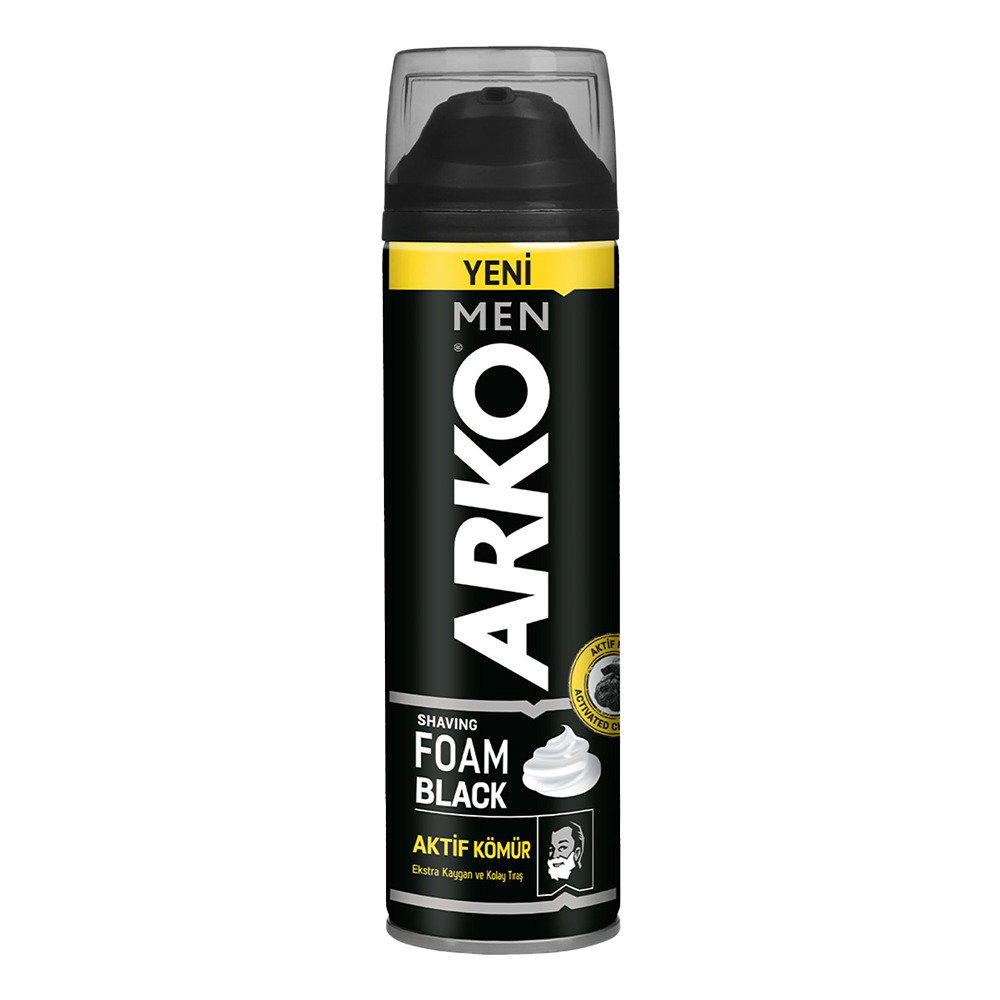 Arko Tıraş Köpüğü 200ml Black